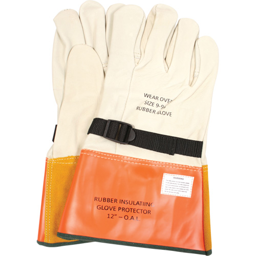 Gants de protection en cuir avec sangle, Taille 8, 12" lo Southpoint Industrial Supply