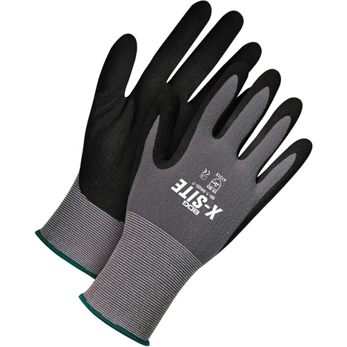 Gants enduits l&eacute;gers X-Site, 8, R&ecirc;vetement Nitrile, Calibre 15, Enveloppe en Nylon/Lycra Southpoint Industrial Supply