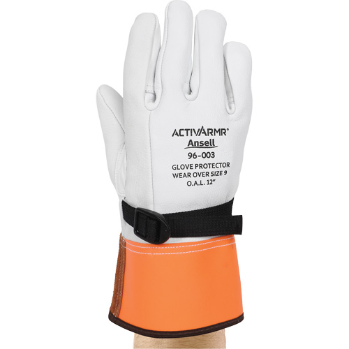 Gants de protection en cuir pour haute tension 96-003, Taille 8, 12" lo Southpoint Industrial Supply