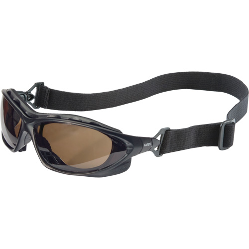 Uvex HydroShield&reg; Seismic&reg; Safety Goggles, SCT-Grey Lens, Anti-Fog/Anti-Scratch, Closed Vent Southpoint Industrial Supply