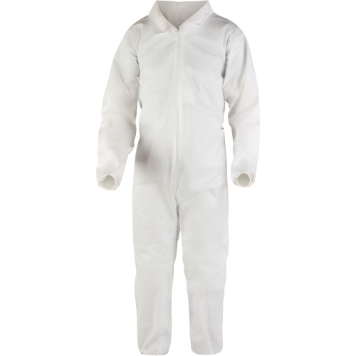 Premium Coveralls, Small, White, Microporous Southpoint Industrial Supply