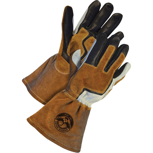 Gander Brand MIG Welder's Gloves, Grain Cowhide, Size X-Small Southpoint Industrial Supply