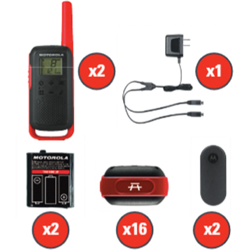 TalkAbout Two-Way Radios, FRS Radio Band, 22 Channels, 32 km Range Southpoint Industrial Supply