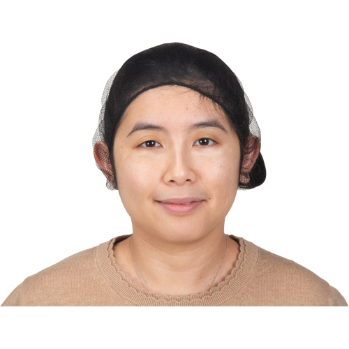 Hair Nets, Nylon, 21", Brown Southpoint Industrial Supply