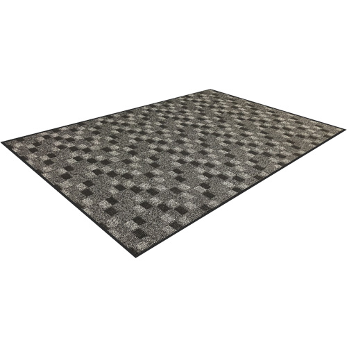 Tapis de vestibule Terra Nova classique, Essuie-pieds, 3' x 5' x 5/16", Charbon Southpoint Industrial Supply