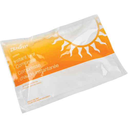 Compresse instantan&eacute;e, Chaud, Utilisation unique, 6" x 9" Southpoint Industrial Supply