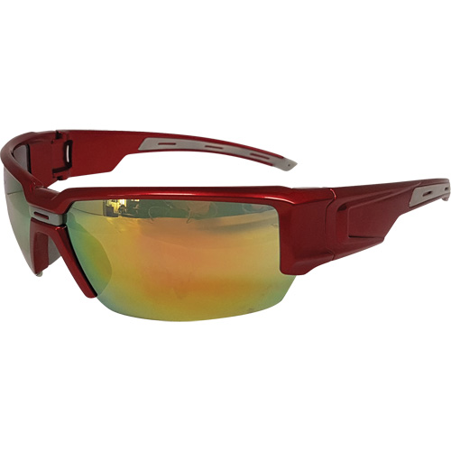 Hartley Safety Glasses, Red Lens, Meets/Exceeds CSA Z94.3 Southpoint Industrial Supply