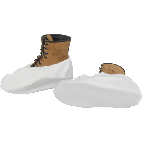 Couvre-chaussures, Taille unique, Microporeux, Blanc Southpoint Industrial Supply