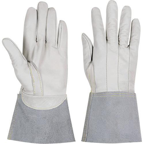 852 Ranpro&reg; FR White Stags TIG Gloves, Full Grain Calfskin, Size Small Southpoint Industrial Supply
