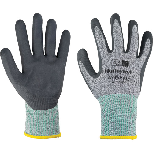 Gants de protection contre les coupures WorkEasy, Taille 6/T-petit, Calibre 13, Rev&ecirc;tement Mousse de nitrile, Enveloppe en PEHP/Fibre de verre, ASTM ANSI niveau A3/EN 388 niveau C Southpoint Industrial Supply