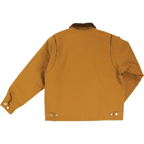 Duck Chore Jacket, Men's, Small, Brown Southpoint Industrial Supply