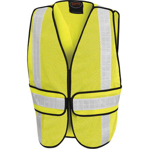 592B All-Purpose Mesh Vest, High Visibility Lime-Yellow, Polyester Southpoint Industrial Supply