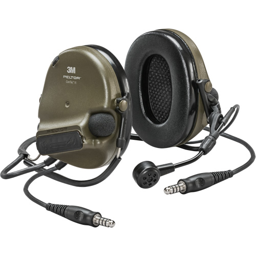 Peltor ComTac VI NIB Dual Lead Headset, Neckband Style, 22 dB Southpoint Industrial Supply