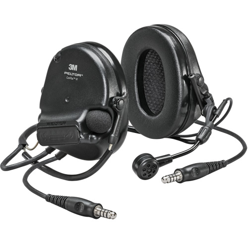 Peltor ComTac VI NIB Dual Lead Headset, Neckband Style, 22 dB Southpoint Industrial Supply