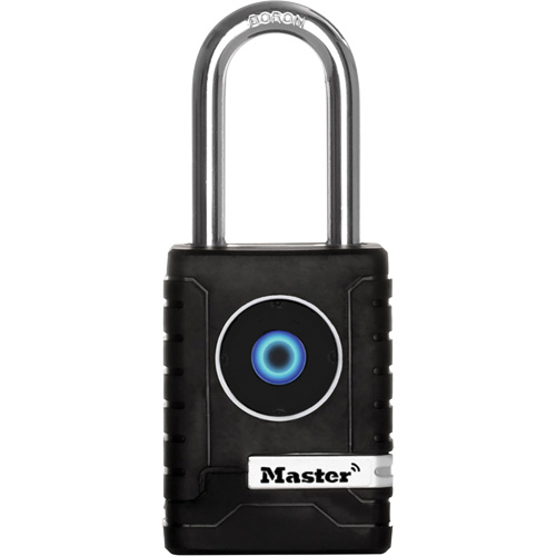 Outdoor Bluetooth&reg; Padlock, Thermoplastic, 2-7/32" Width, Battery Included Southpoint Industrial Supply