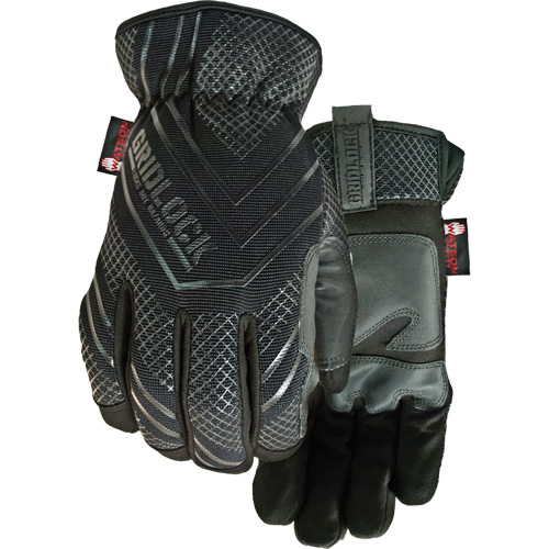 Gants r&eacute;sistant &agrave; la coupure et perforation Gridlock, Taille Moyen, Enveloppe en Acier inoxydable, ASTM ANSI niveau A9/EN 388 niveau 5/EN 388 niveau F Southpoint Industrial Supply