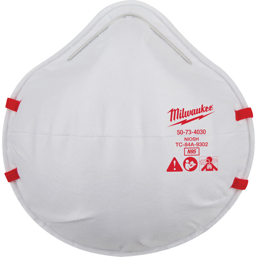Respirateur jetable, N95, Certifi&eacute; NIOSH, Taille unique Southpoint Industrial Supply
