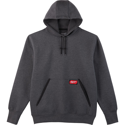 Heavy-Duty Pullover Hoodie, Men's, Small, Grey Southpoint Industrial Supply