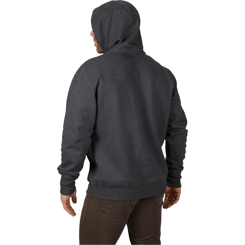 Heavy-Duty Pullover Hoodie, Men's, Small, Grey Southpoint Industrial Supply