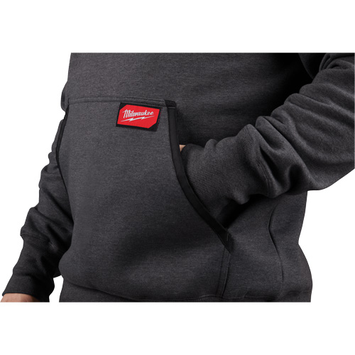 Heavy-Duty Pullover Hoodie, Men's, Small, Grey Southpoint Industrial Supply