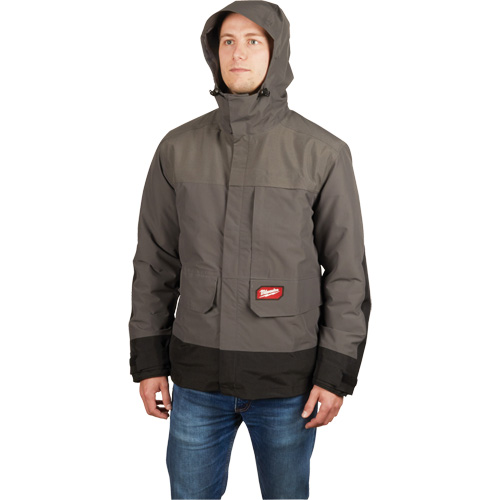 Blouson imperm&eacute;able Hydrobreak, Hommes, 3T-Grand, Gris Southpoint Industrial Supply