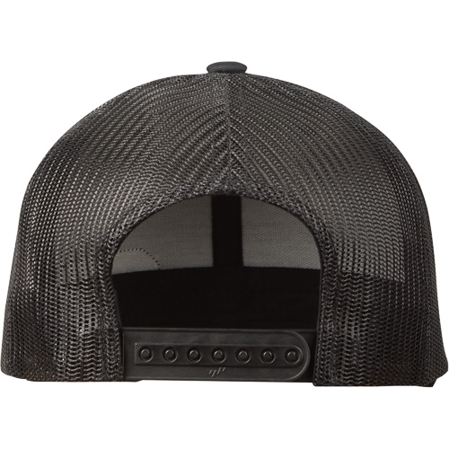 GridIron Snapback Trucker Hat, Black, Cotton/Nylon/Polyester Southpoint Industrial Supply
