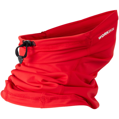 Workskin Neck Gaiter, Red, Polyester Southpoint Industrial Supply