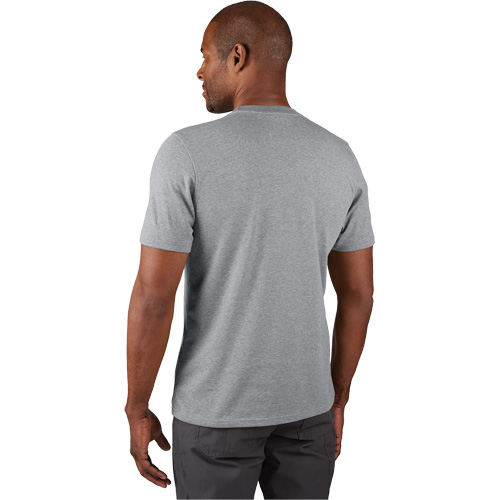 T-shirt de travail hybride, Hommes, Petit, Gris Southpoint Industrial Supply