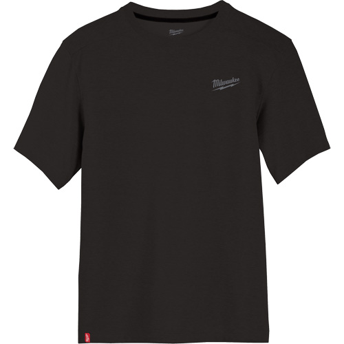 Hybrid Work Tee Shirt, Men's, Small, Black Southpoint Industrial Supply