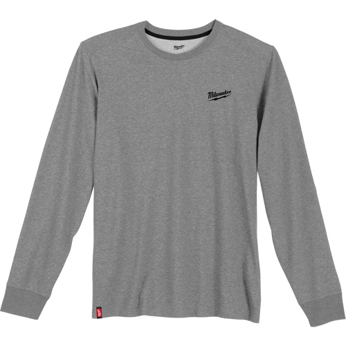 Hybrid Work Tee Shirt, Men's, Small, Grey Southpoint Industrial Supply