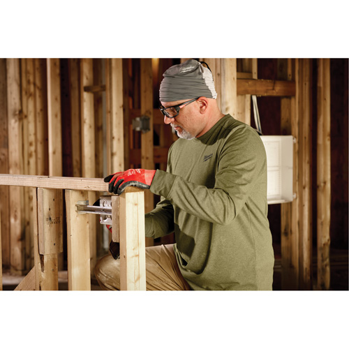 T-shirt de travail hybride, Hommes, Petit, Vert Southpoint Industrial Supply