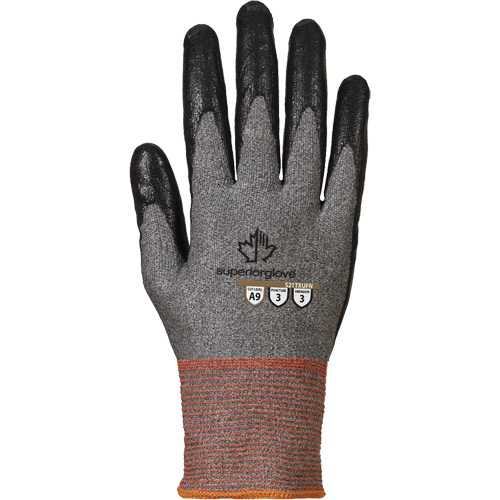 Gants enduits, Taille 5, Calibre 21, Rev&ecirc;tement Nitrile, Enveloppe en TenActiv, ASTM ANSI niveau A9 Southpoint Industrial Supply