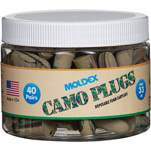 Camo Earplugs, Bulk - Canister Southpoint Industrial Supply
