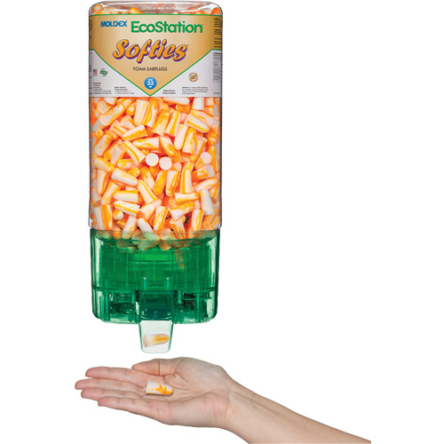 Ensemble de distributeur sans contact EcoStation de bouchons d'oreilles Softies Southpoint Industrial Supply