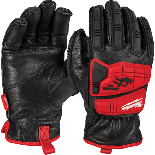 Gants en peau de ch&egrave;vre Impact, Moyen, Paume en Cuir fleur Southpoint Industrial Supply