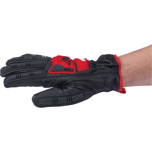Gants en peau de ch&egrave;vre Impact, Moyen, Paume en Cuir fleur Southpoint Industrial Supply