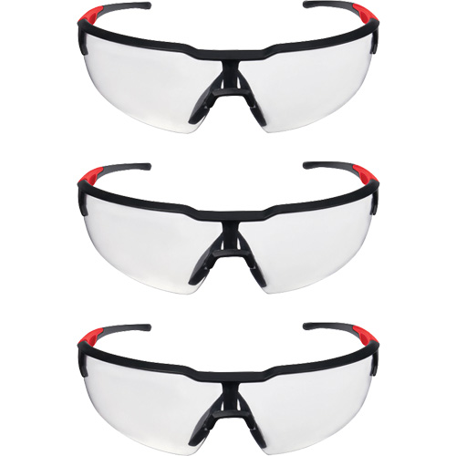 Safety Glasses, Clear Lens, Anti-Scratch, ANSI Z87+/Meets/Exceeds CSA Z94.3 Southpoint Industrial Supply