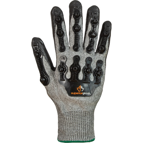 Gants antichocs TenActiv STXFNVB, Moyen, Paume en Synth&eacute;tique, Poignet Poignet en tricot Southpoint Industrial Supply