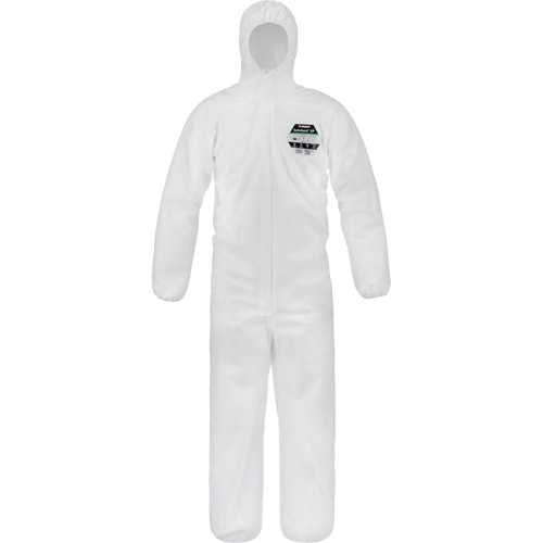 Safegard GP Coveralls, Medium, White, SMMS Southpoint Industrial Supply