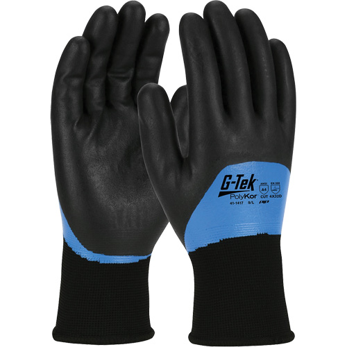 Gants isol&eacute;s r&eacute;sistants aux coupures G-Tek PolyKor, Taille Petit, Calibre 15, Rev&ecirc;tement Nitrile, Enveloppe en Fil technique, ANSI/ISEA 105 niveau 4 Southpoint Industrial Supply