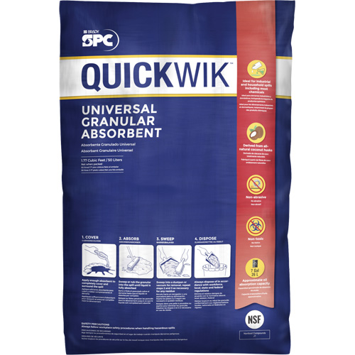 Absorbant granulaire universel Quickwik Southpoint Industrial Supply