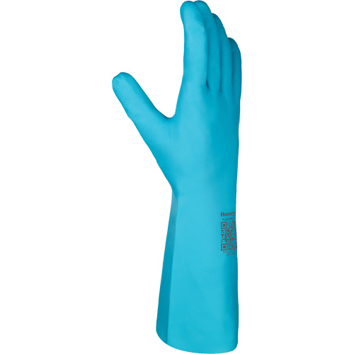Flextril Chemical Gloves, Size 7, 12.5" L, Nitrile, Nylon Inner Lining Southpoint Industrial Supply