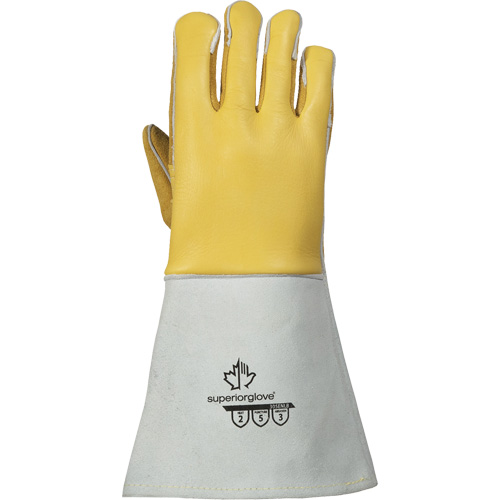 Gants de soudage TIG, Cuir fleur de d'&eacute;lan, Taille Petit Southpoint Industrial Supply
