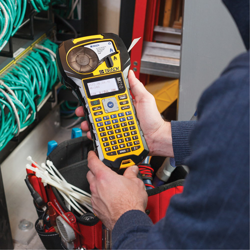 Handheld Label Maker, 0.75" Tape Southpoint Industrial Supply