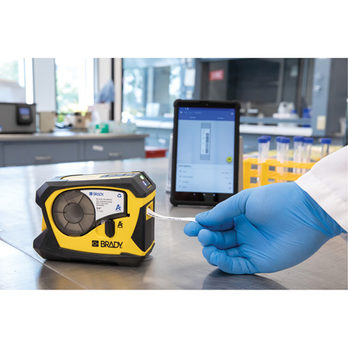 Portable Bluetooth Label Printer, 0.75" Tape Southpoint Industrial Supply