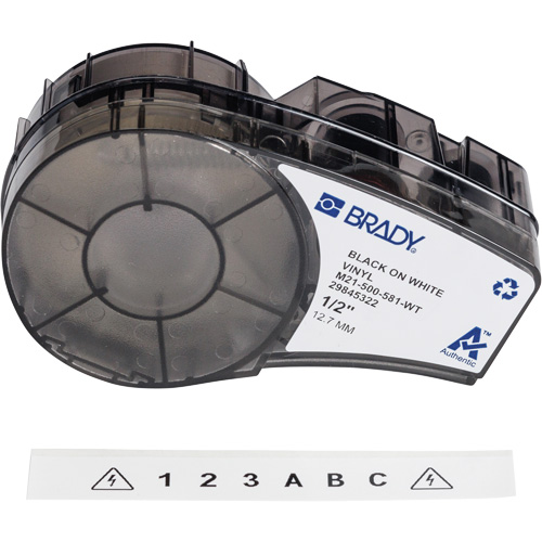 Repositionable Multi-Purpose Labels with Ribbon, Black Southpoint Industrial Supply