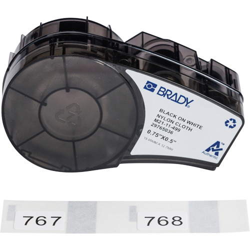 Aggressive Adhesive Multi-Purpose Labels with Ribbon, Black Southpoint Industrial Supply