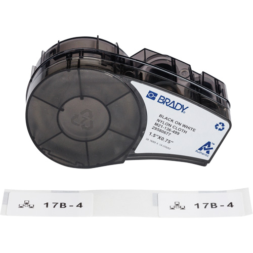 Aggressive Adhesive Multi-Purpose Labels with Ribbon, Black Southpoint Industrial Supply