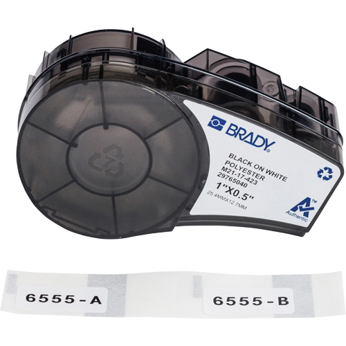 Harsh Environment Multi-Purpose Labels with Ribbon, Black Southpoint Industrial Supply