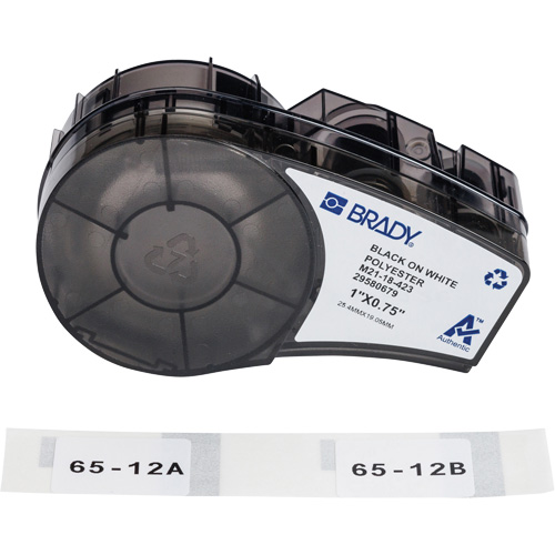 Harsh Environment Multi-Purpose Labels with Ribbon, Black Southpoint Industrial Supply